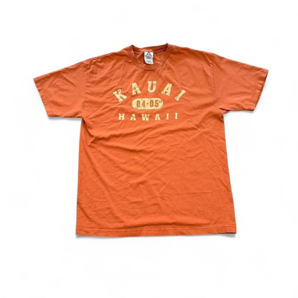 Vintage Orange Kauai Hawaii Size Large